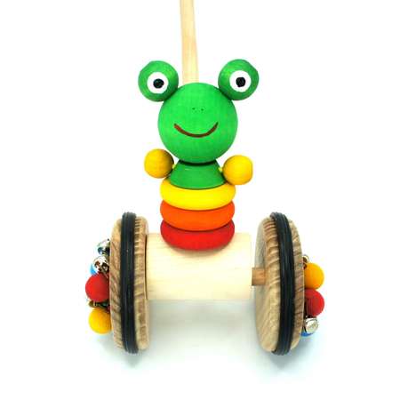 Игрушка S-mala каталка Лягушонок