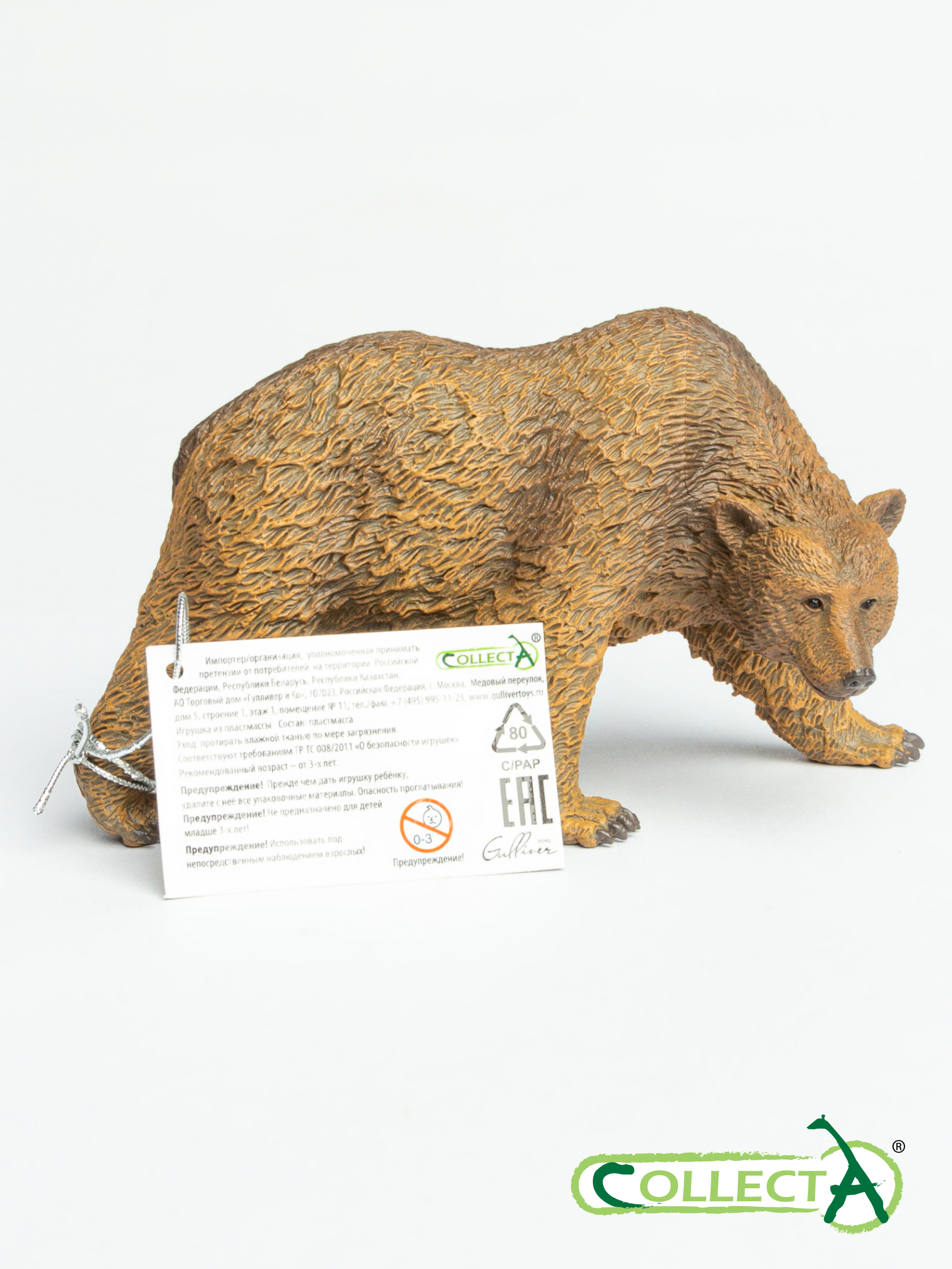 Фигурка Collecta Медведь бурый - фото 10