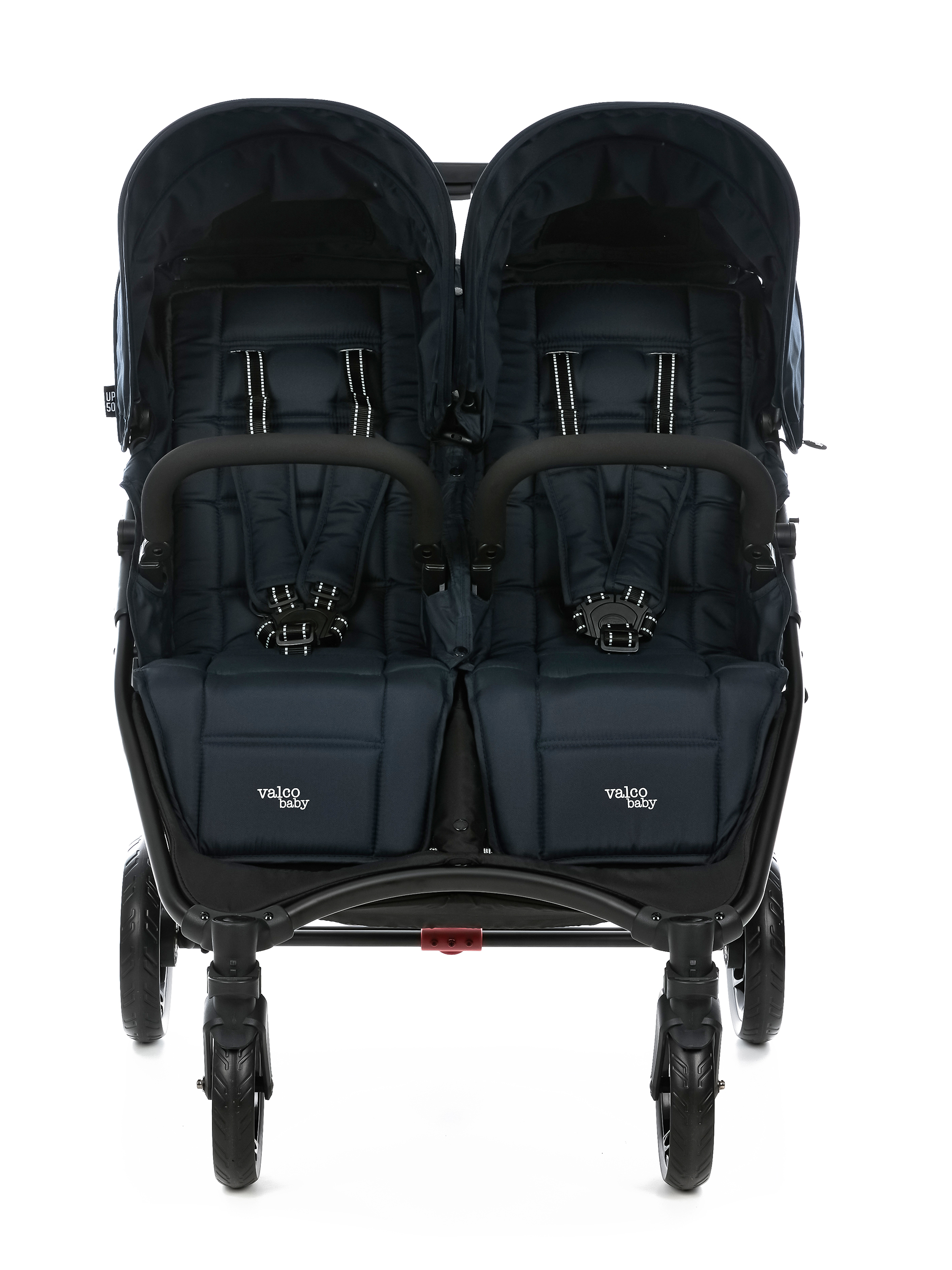 Коляска прогулочная для двойни Valco baby Snap Duo Flatt Matt синий - фото 17