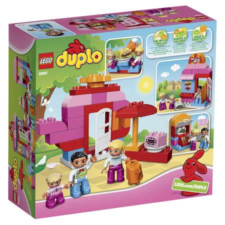 Конструктор LEGO DUPLO Town Кафе блочный