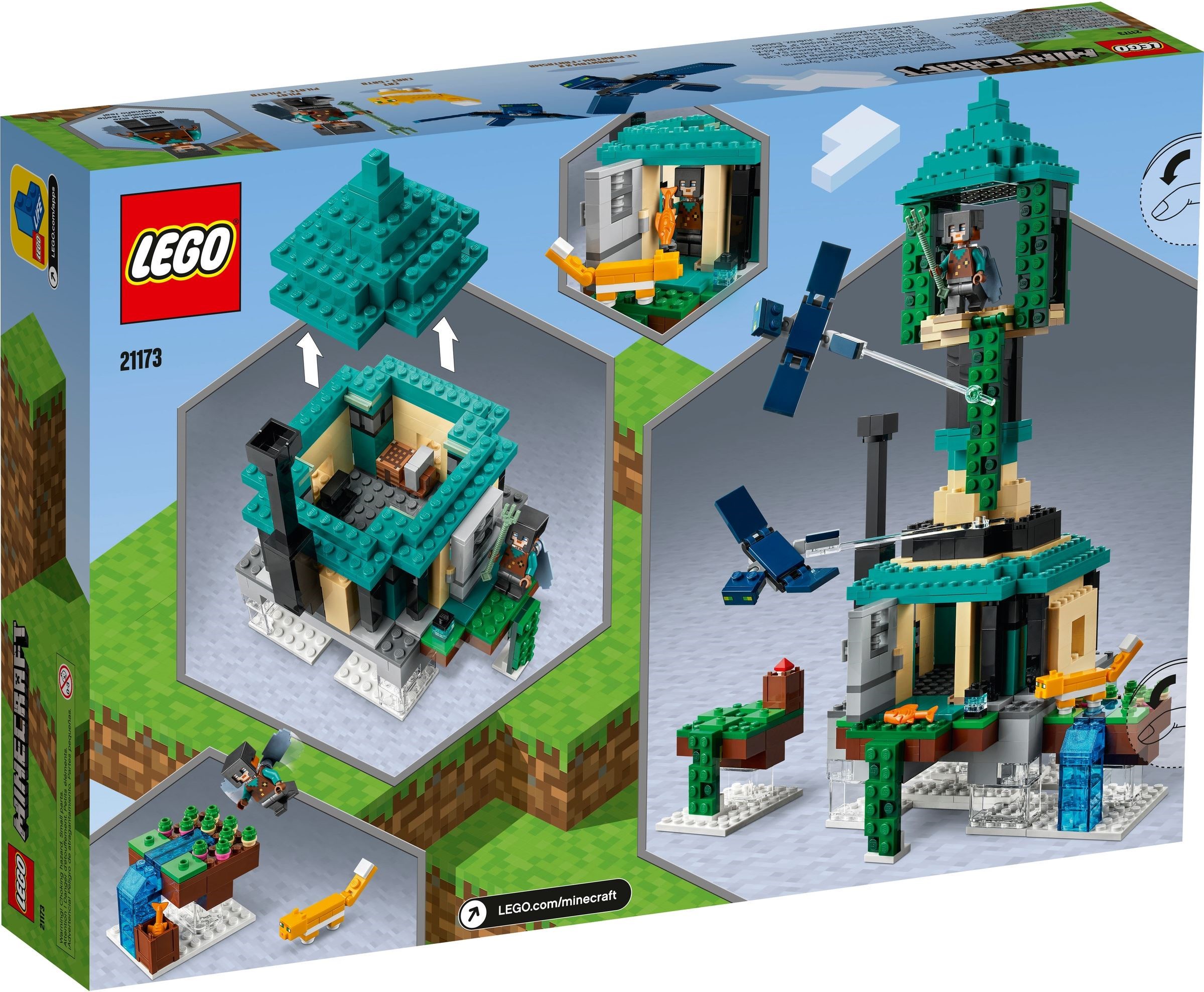 Конструктор LEGO Minecraft 21173 565 дет. - фото 10