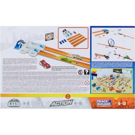 Дополнительная секция Hot Wheels 2-полосная пусковая установка с пусковой установкой