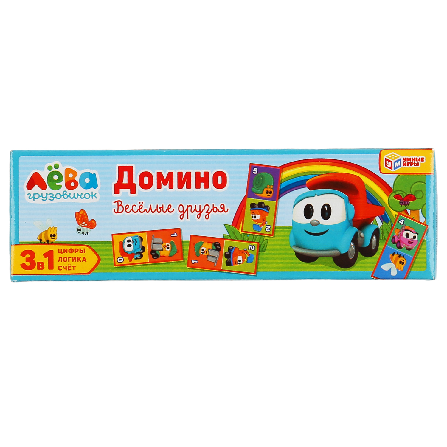 Настольная игра Умные игры Грузовичок Лева Домино - фото 5