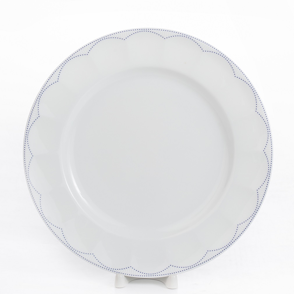 Сервиз столовый Zarin Porcelain Industries на 6 персон Neo Classic Datis Dark Blue 29 предметов - фото 4