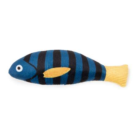 Игрушка для кошек Barbaks Окунь Кузьма с кошачьей мятой 7*21см