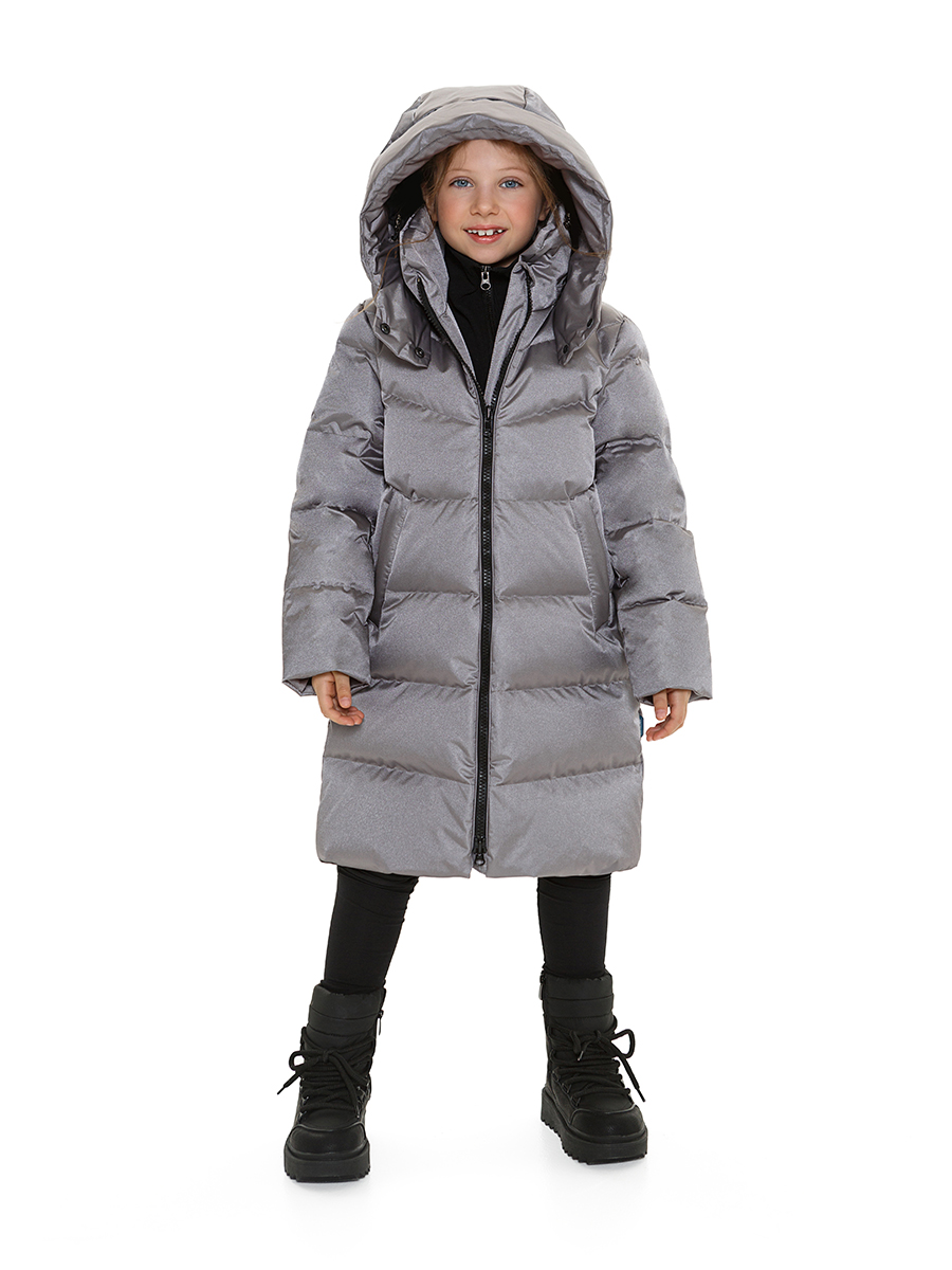 Пальто Arctiline Мартина-1 67881- DW-24 Темно-серый - фото 2