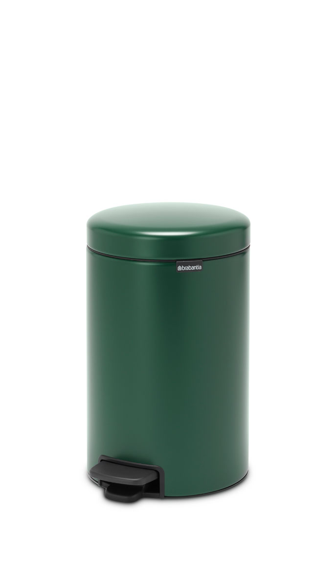 Бак мусорный Brabantia NewIcon с педалью зеленая сосна 12л 304040 - фото 4