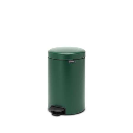 Бак мусорный Brabantia NewIcon с педалью зеленая сосна 12л 304040