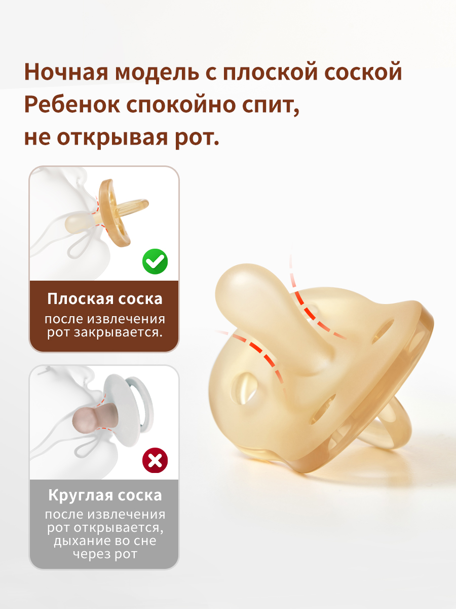 Пустышка thyseed силикон от 0 мес. - фото 11