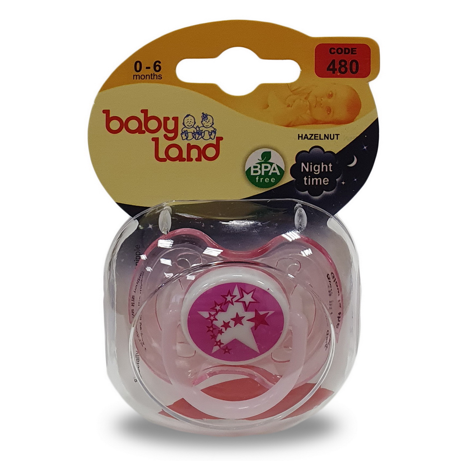 Пустышка Baby Land силикон от 0 мес. - фото 9