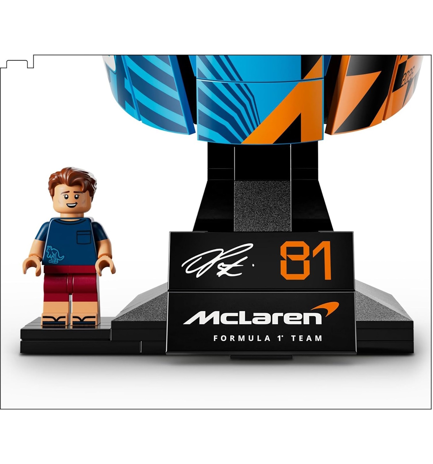 Конструктор LEGO Icons Oscar Piastri Helmet 793 дет. - фото 2