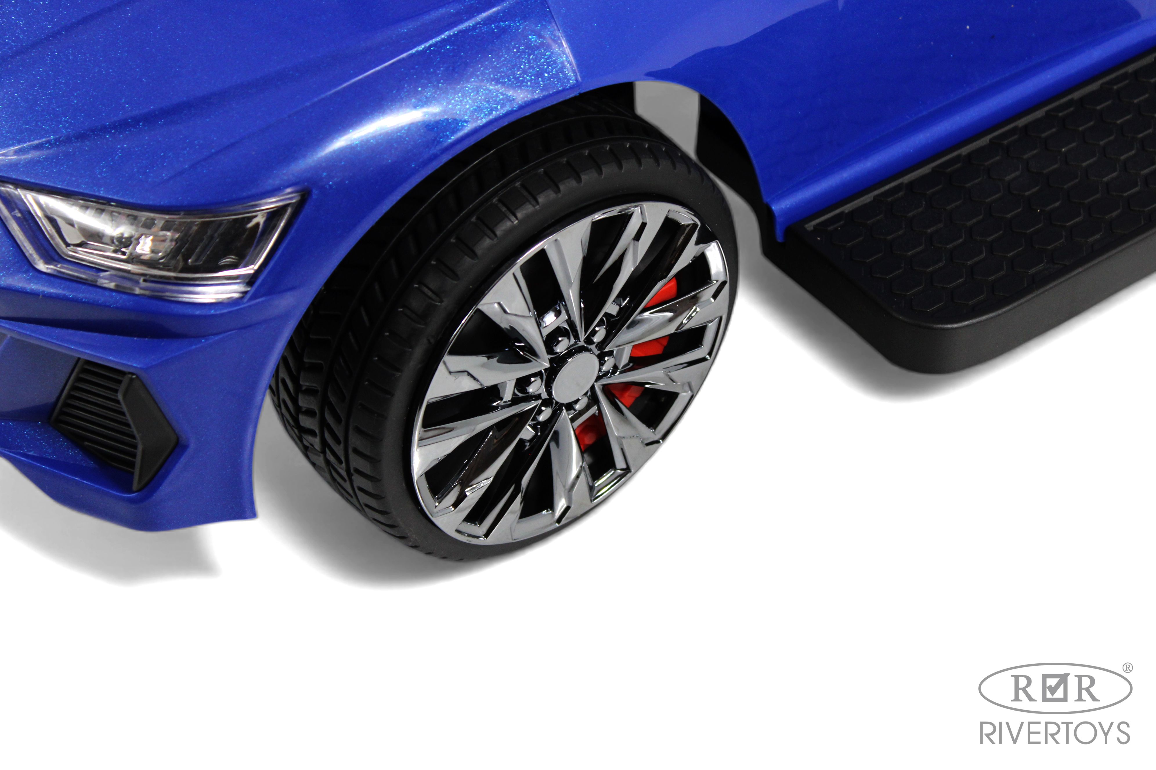 Каталка RIVERTOYS Z005ZZ-AP-BLUE синий - фото 8