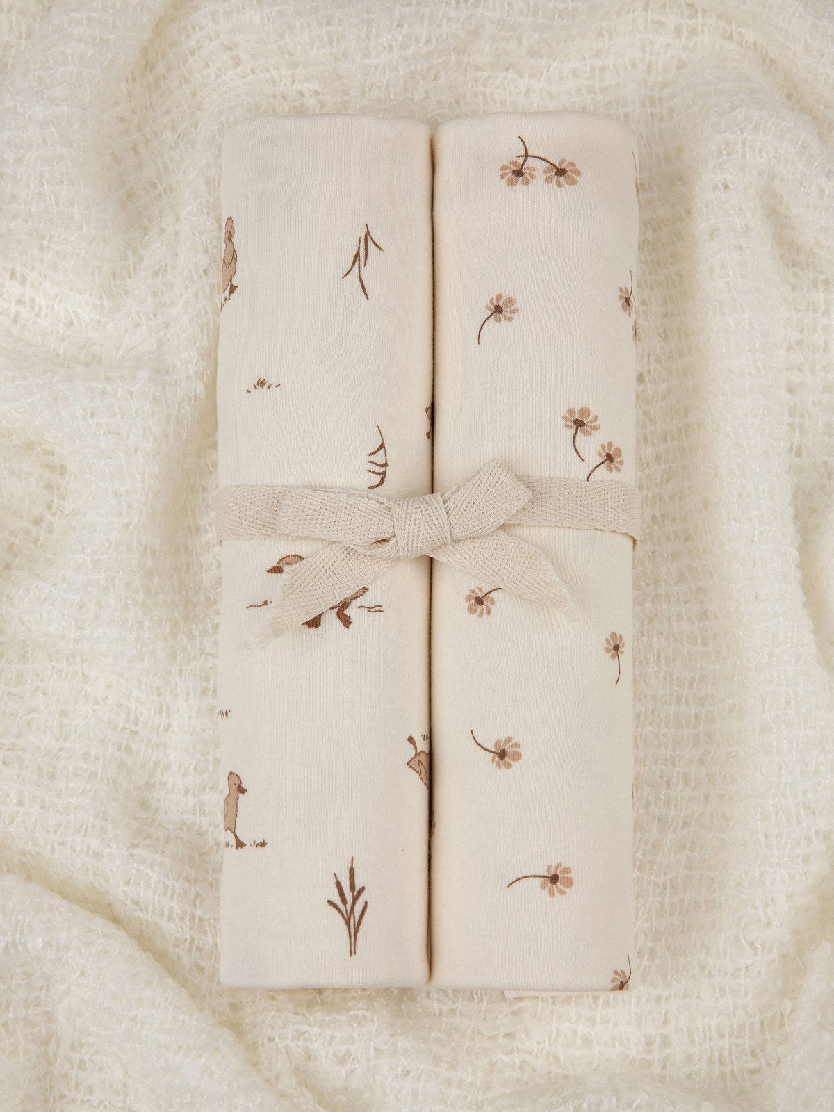 Пелёнка inlovery трикотаж 85х100 см 2 шт. - фото 6