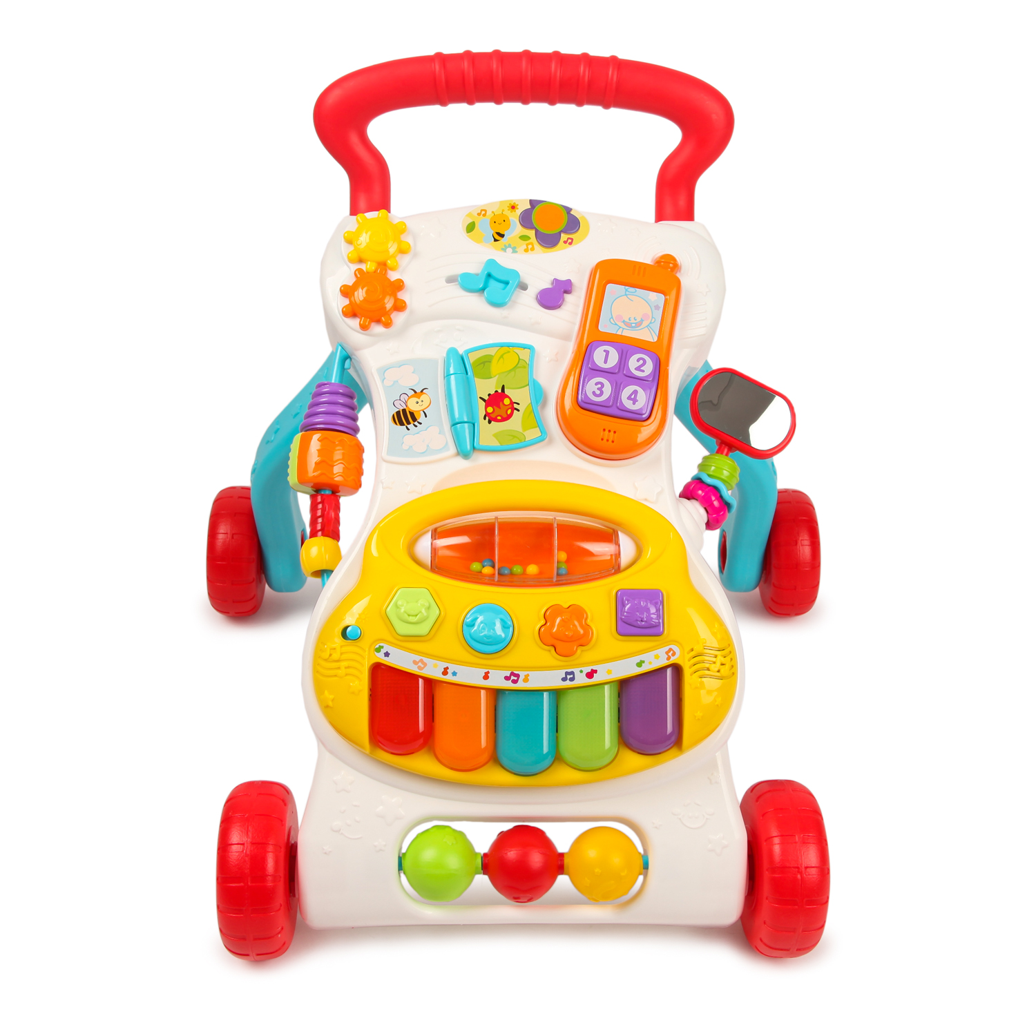 Ходунки BabyGo Активити с ручкой - фото 10