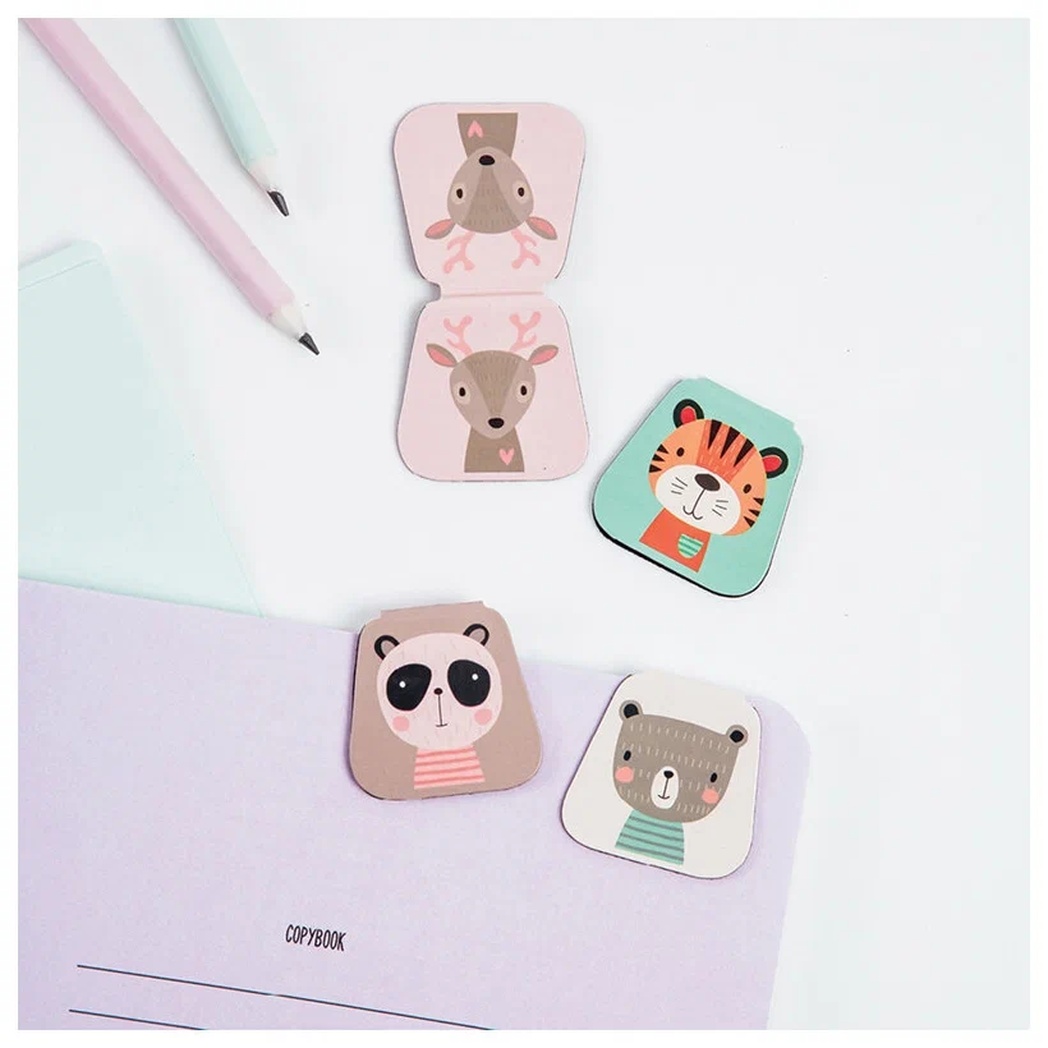 Магнитная закладка Meshu 4 шт. - фото 1