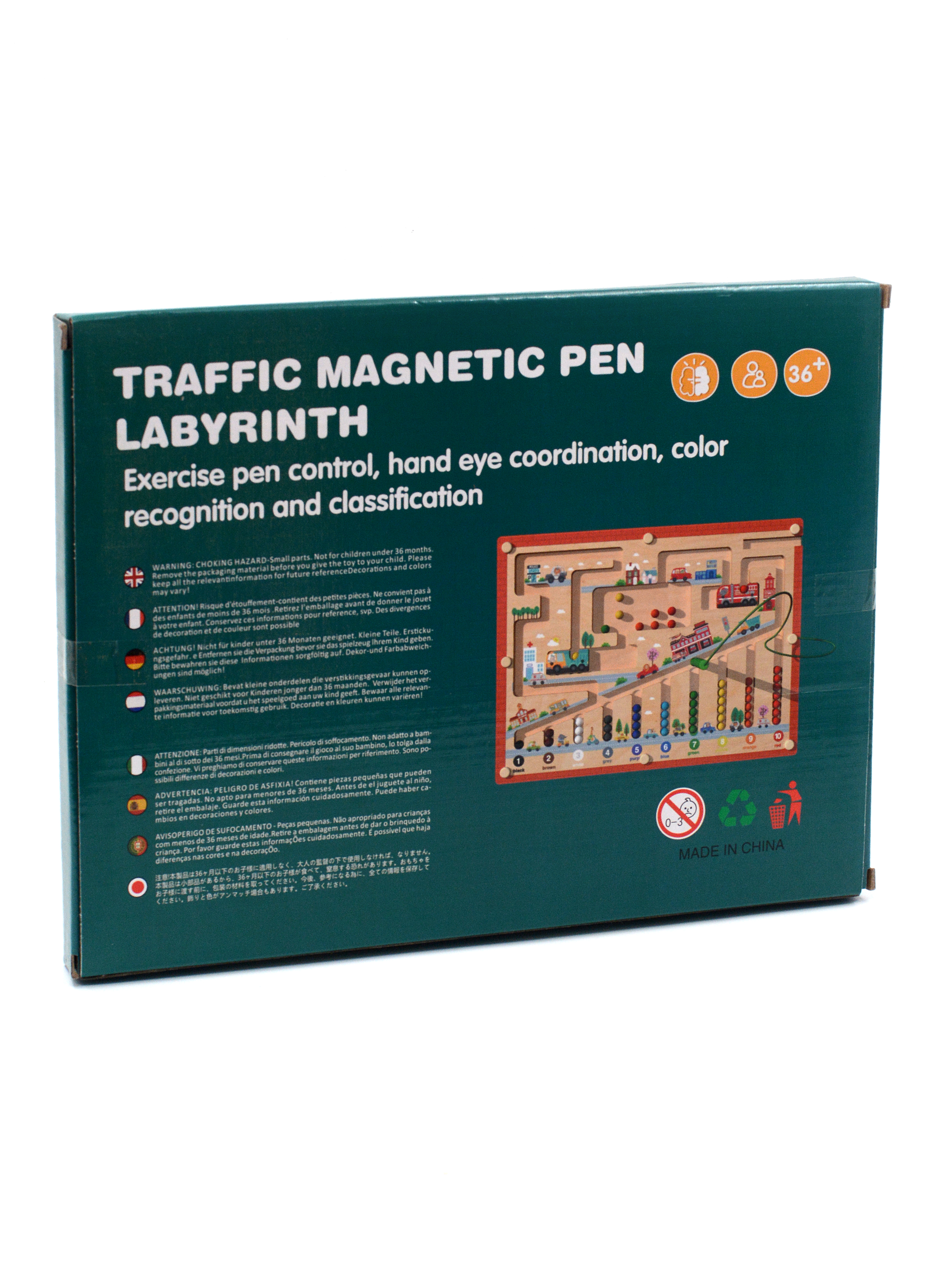 Настольная игра Madliani Магнитный сортер Транспорт - фото 4