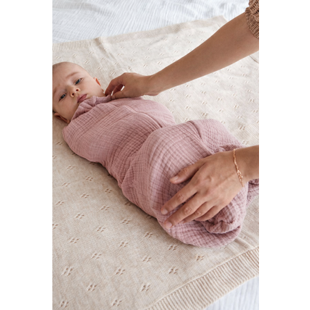 Конверт пеленальный (кокон) Bebekevi розовый