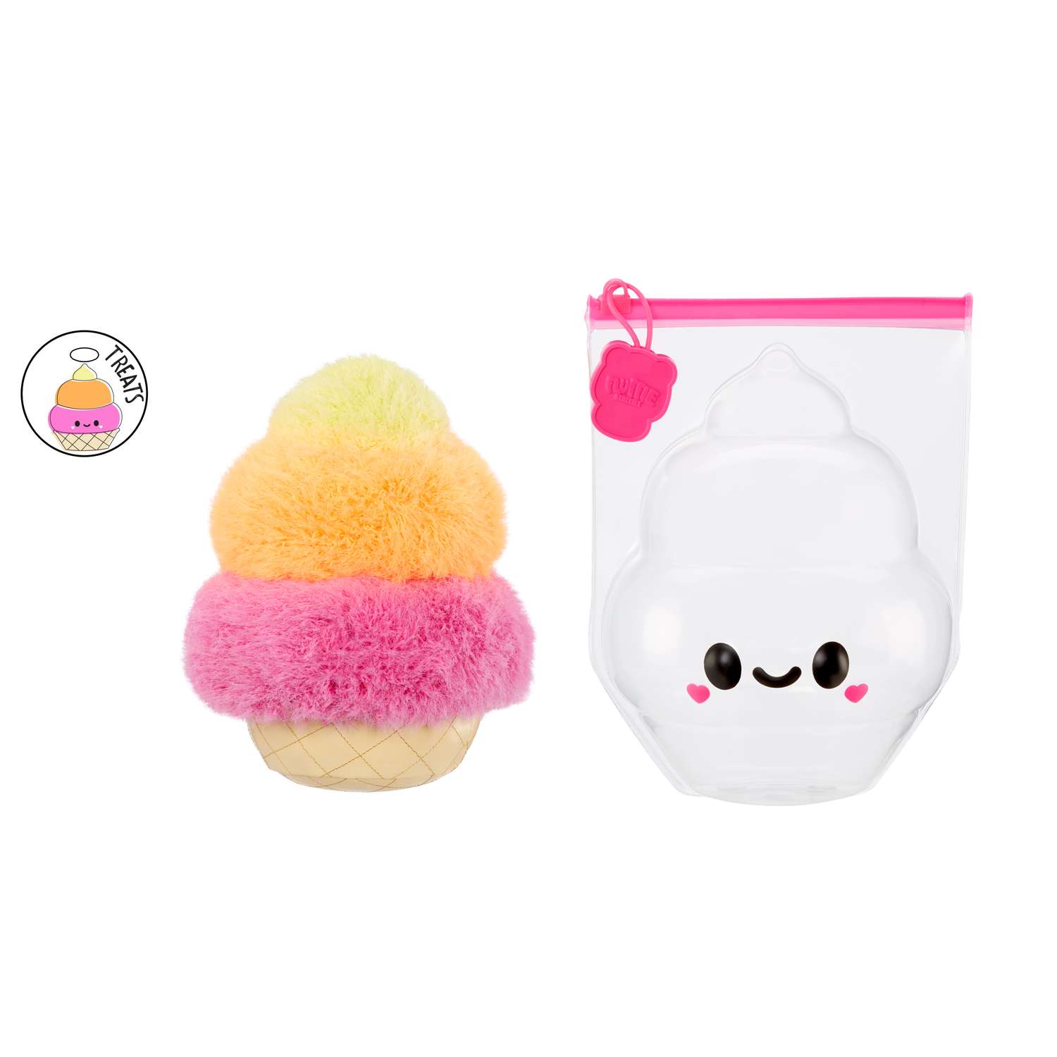 Мягкая игрушка FLUFFIE STUFFIEZ Мороженое - фото 8