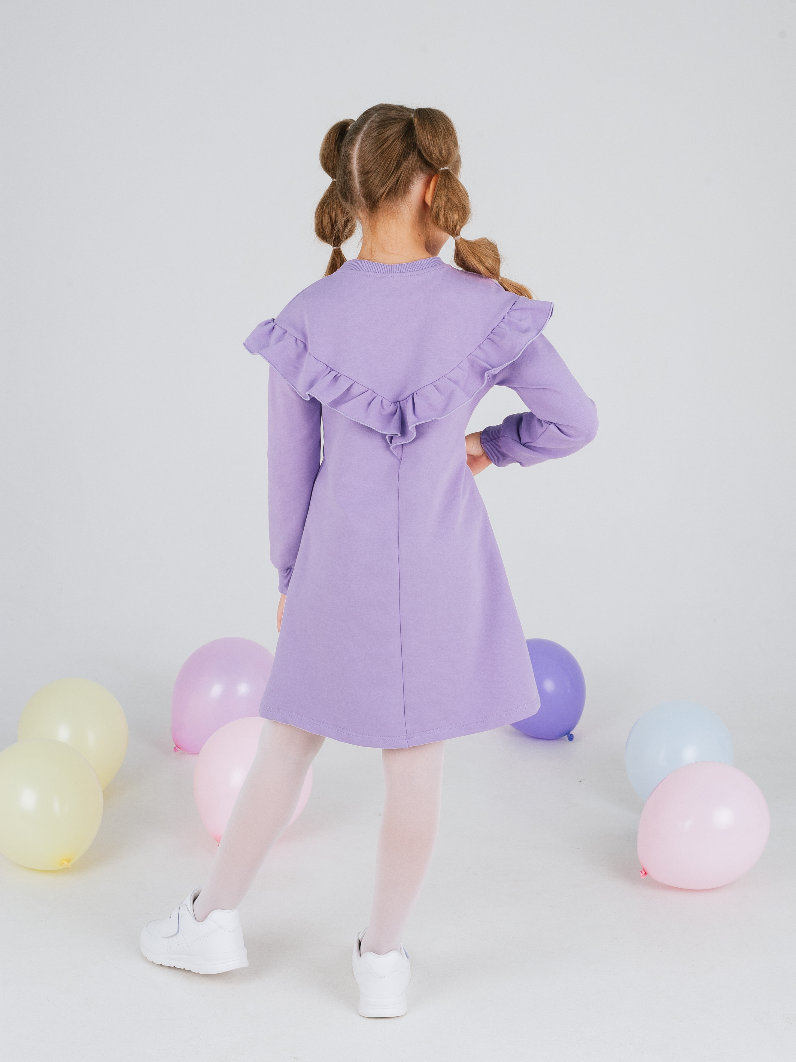 Платье MiloTa ПФ03/лавандовый - фото 8