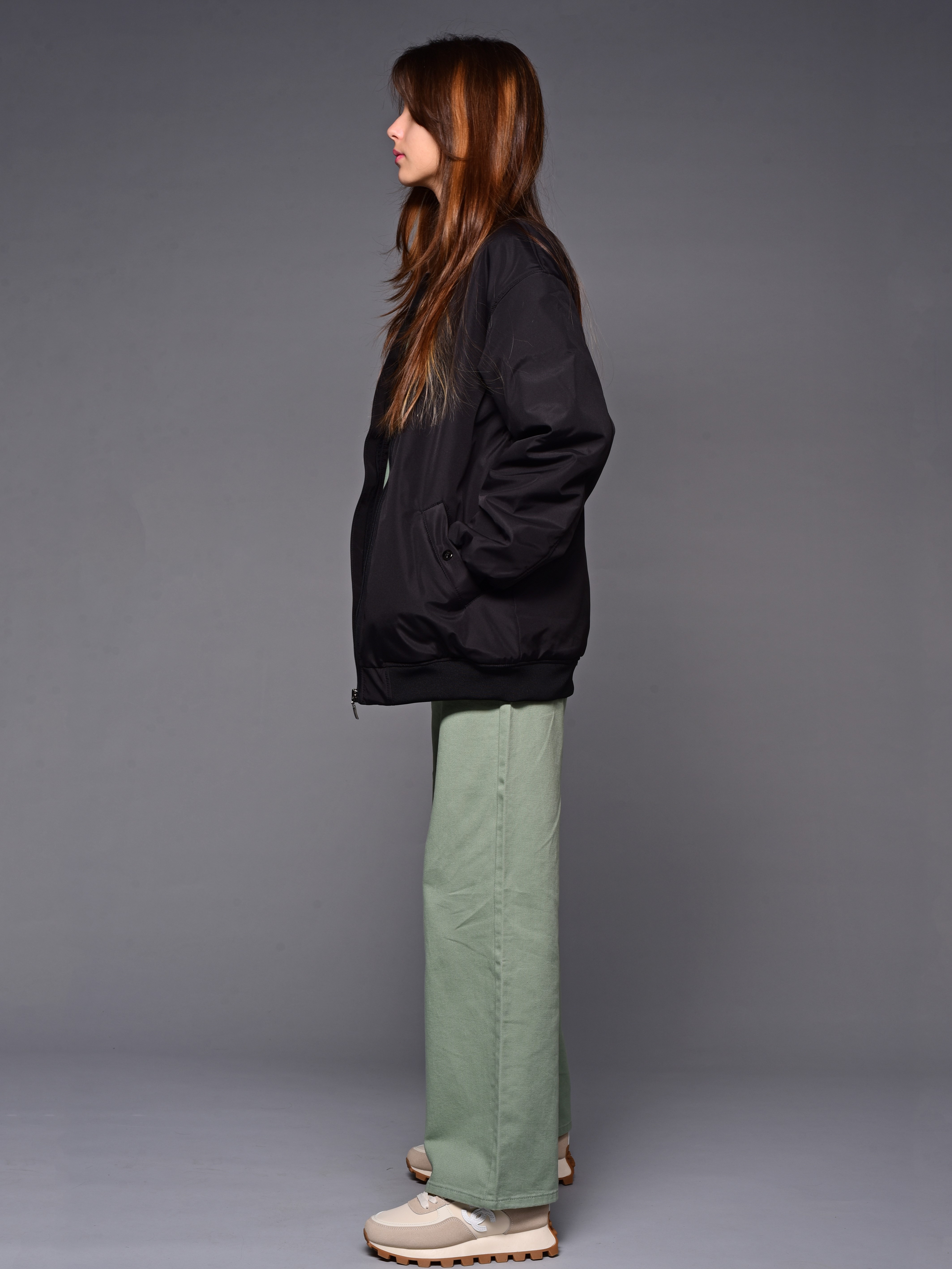 Бомбер Аврора 1043-Д/черный - фото 5