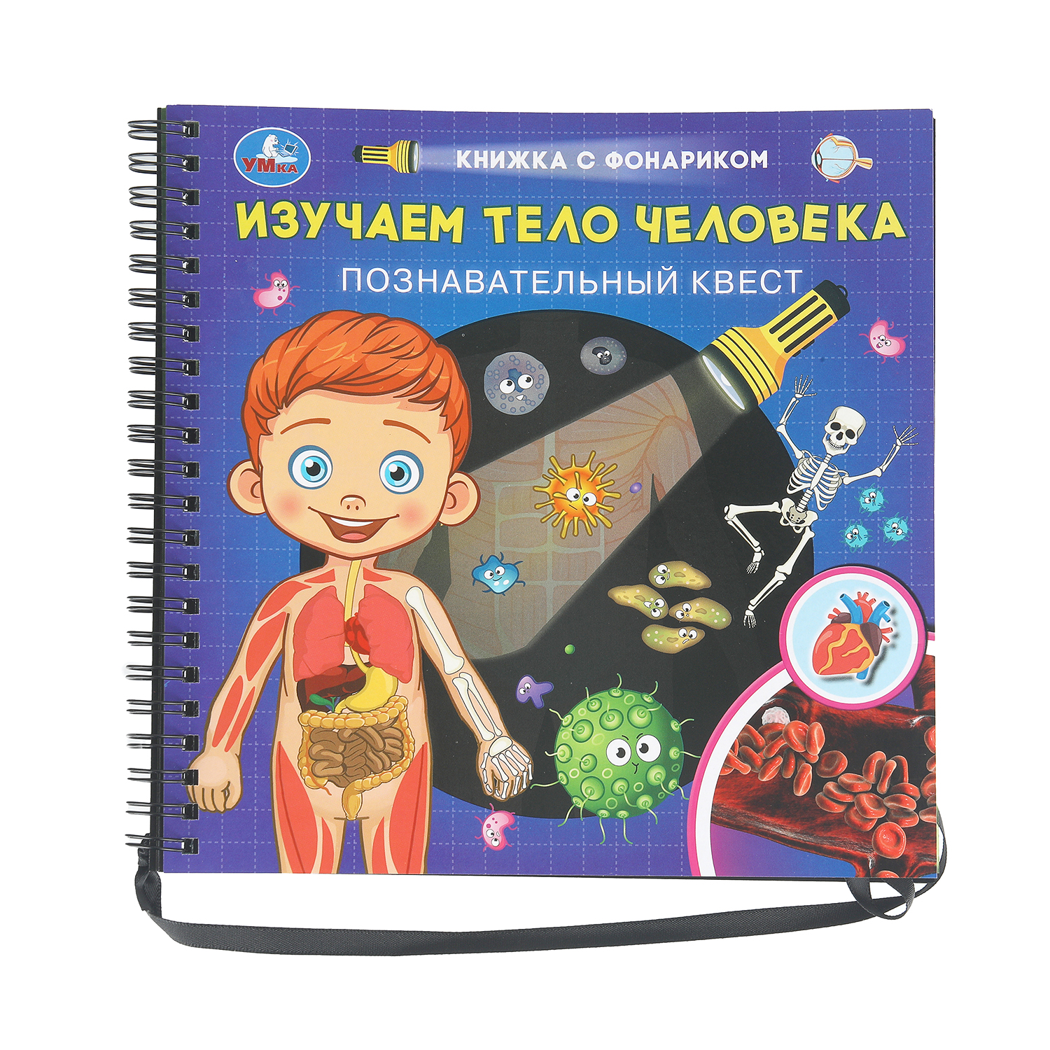 Книга Изучаем тело человека с фонариком - фото 1