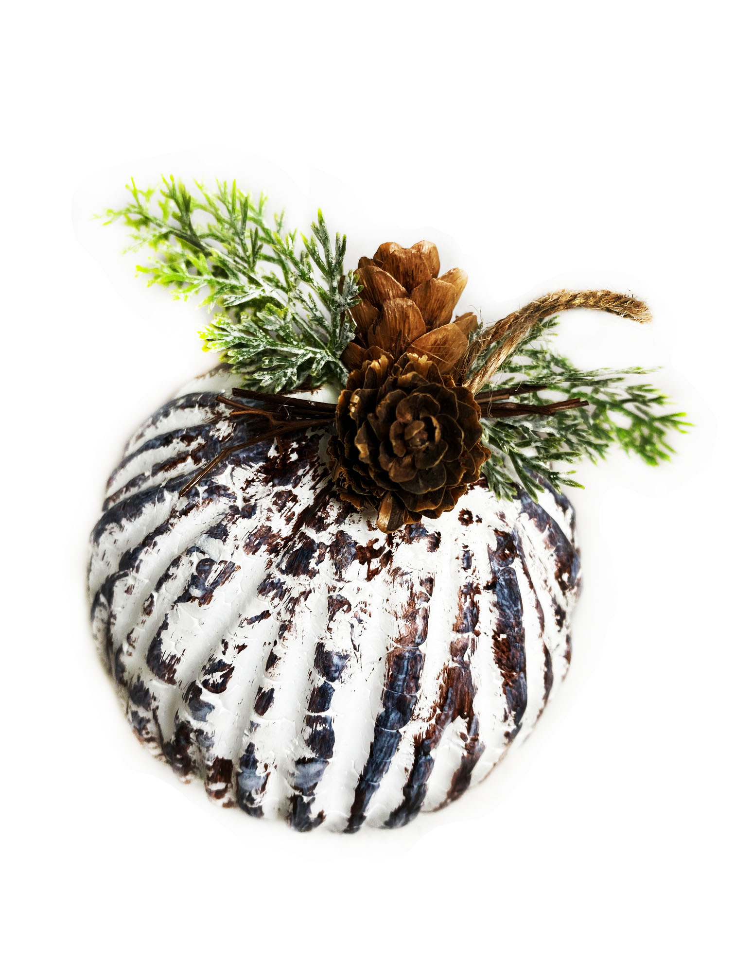 Украшение ёлочное Магия праздника Шар диаметр 10 см пенопласт 3 шт - фото 1