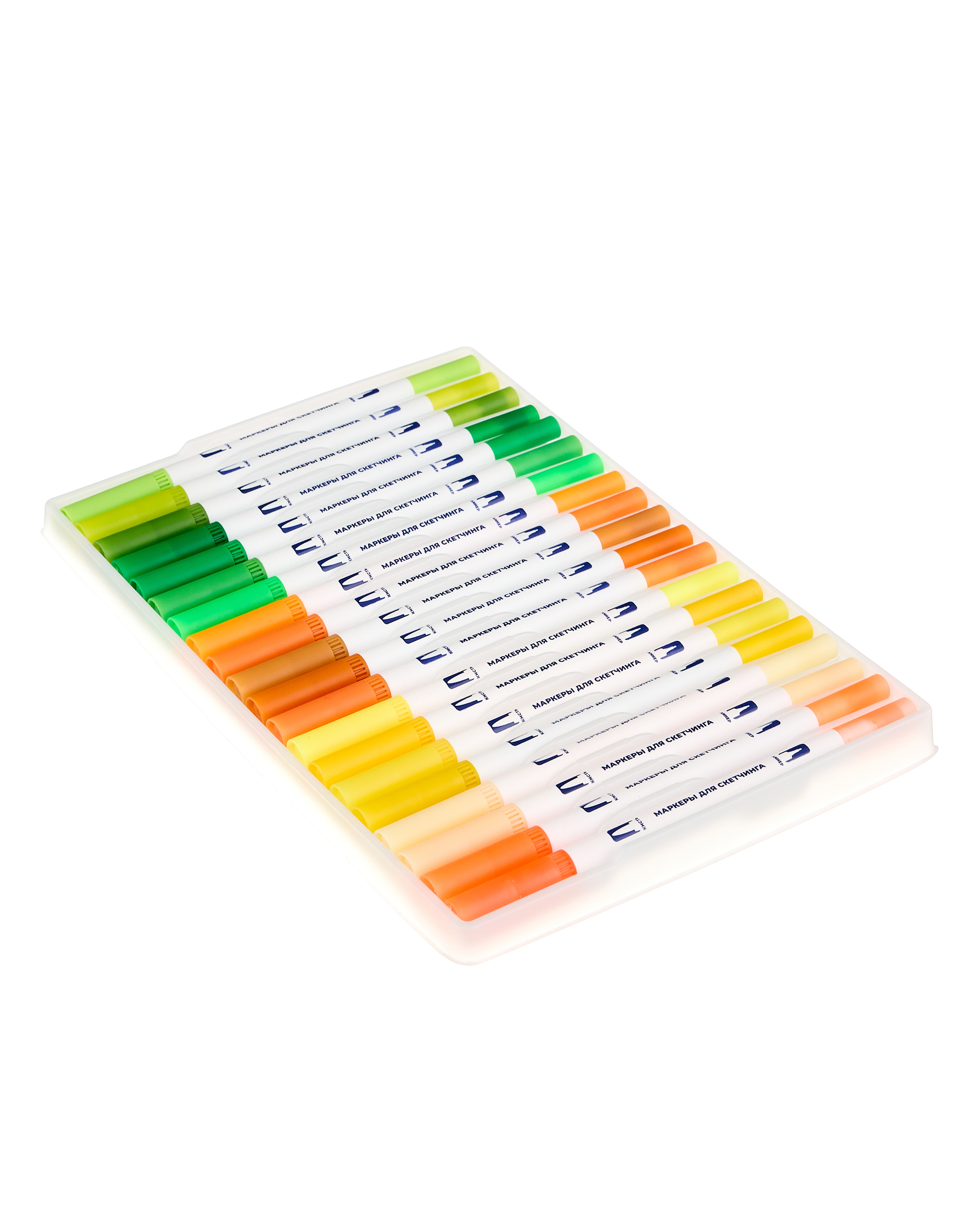 Скетчмаркеры Erhaft 60 шт. - фото 4