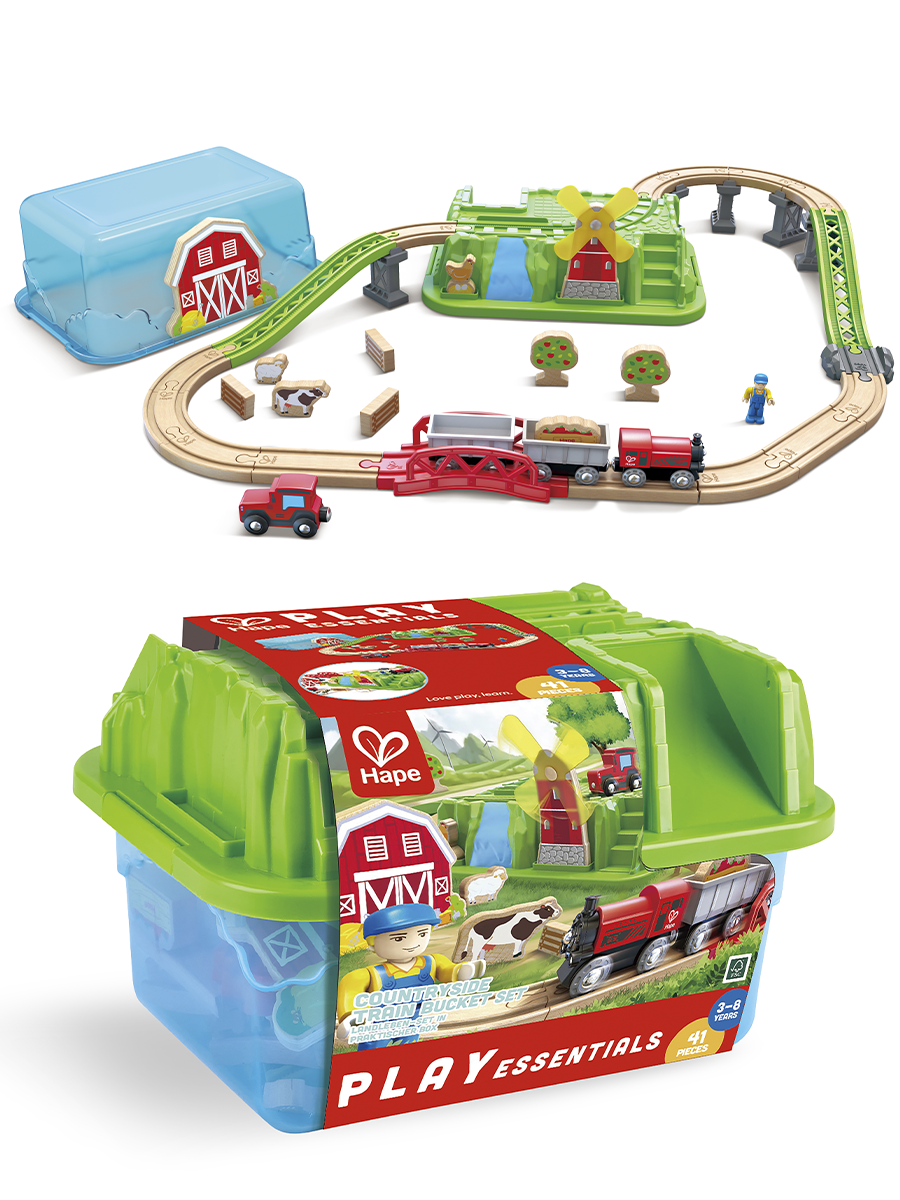 Набор железнодорожный Hape E3772_HP - фото 9