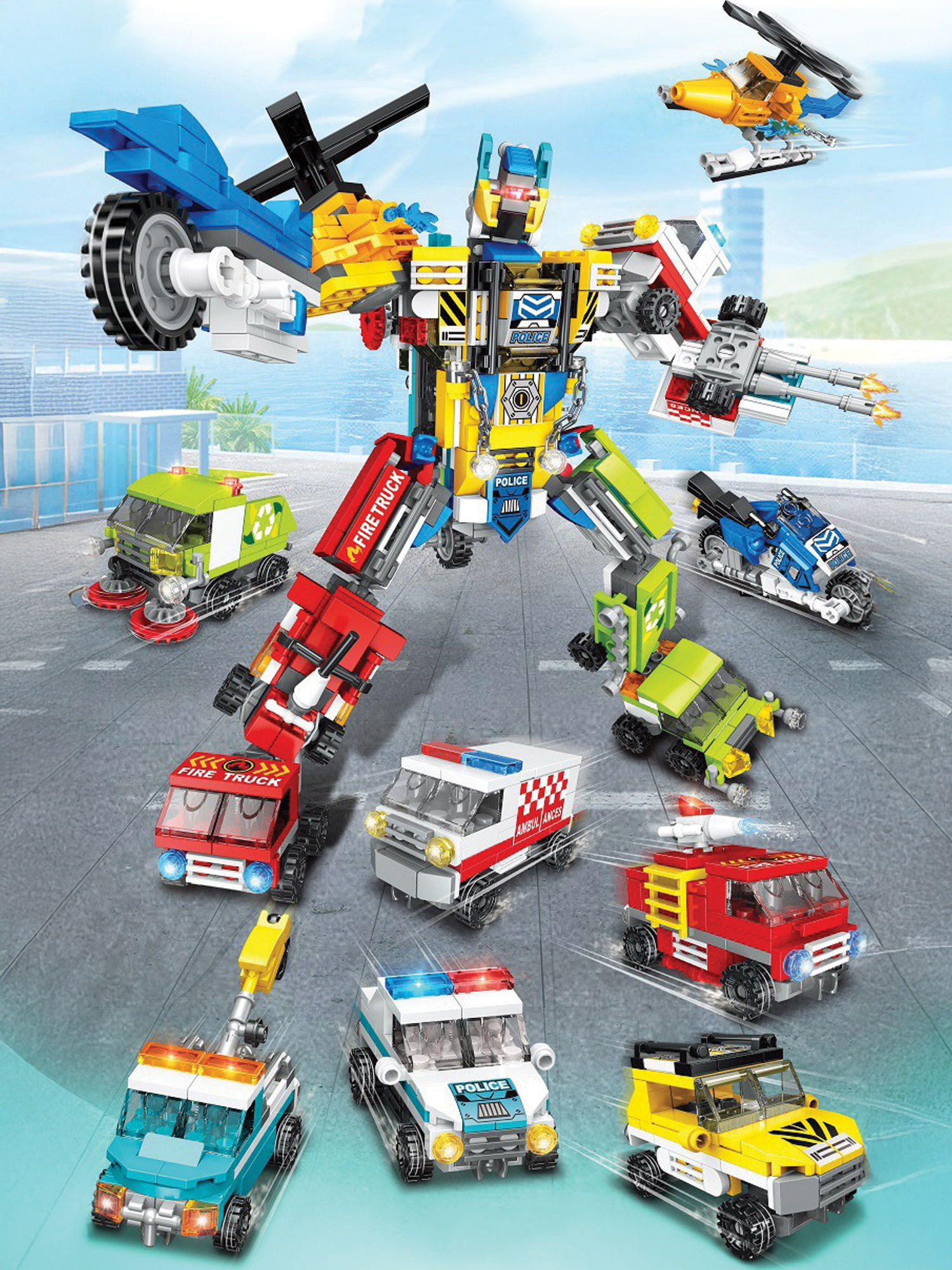 Конструктор Madliani 678 дет. - фото 3