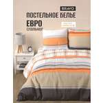 Комплект постельного белья BRAVO поплин Аранса евро 4 предм.