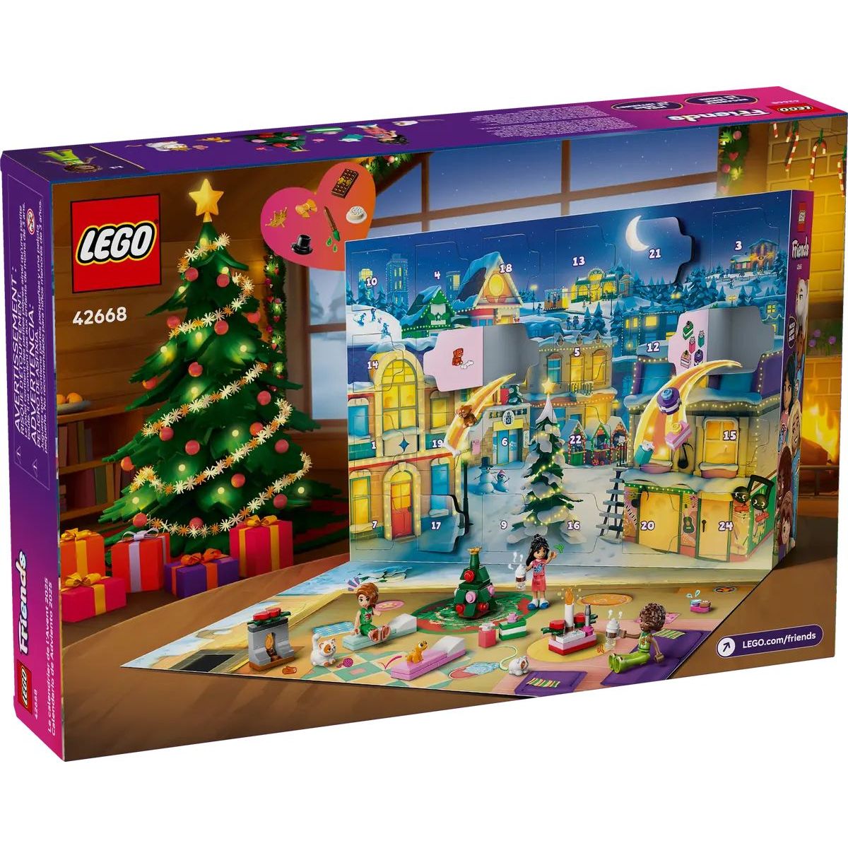Конструктор LEGO Friends Рождественский календарь 237 дет. - фото 7