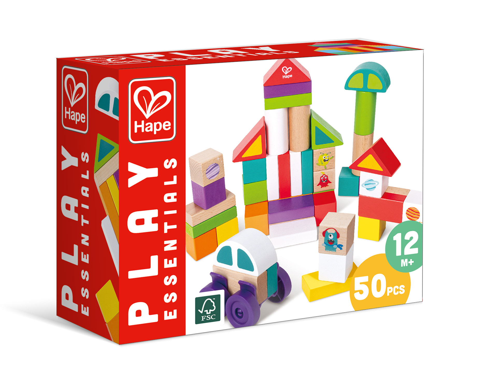 Игрушка Hape кубики Космические приключения - фото 3