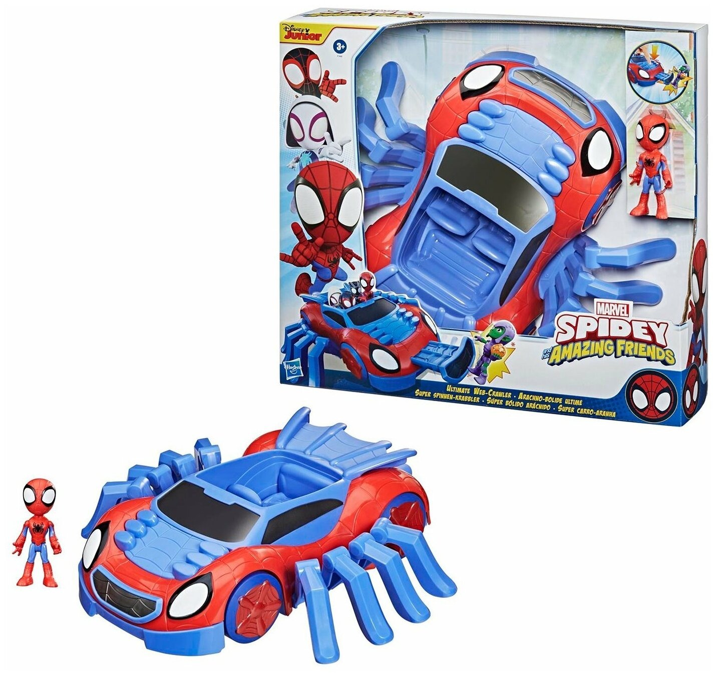 Автомобиль Человек-Паук (Spider-man) 107089 - фото 1