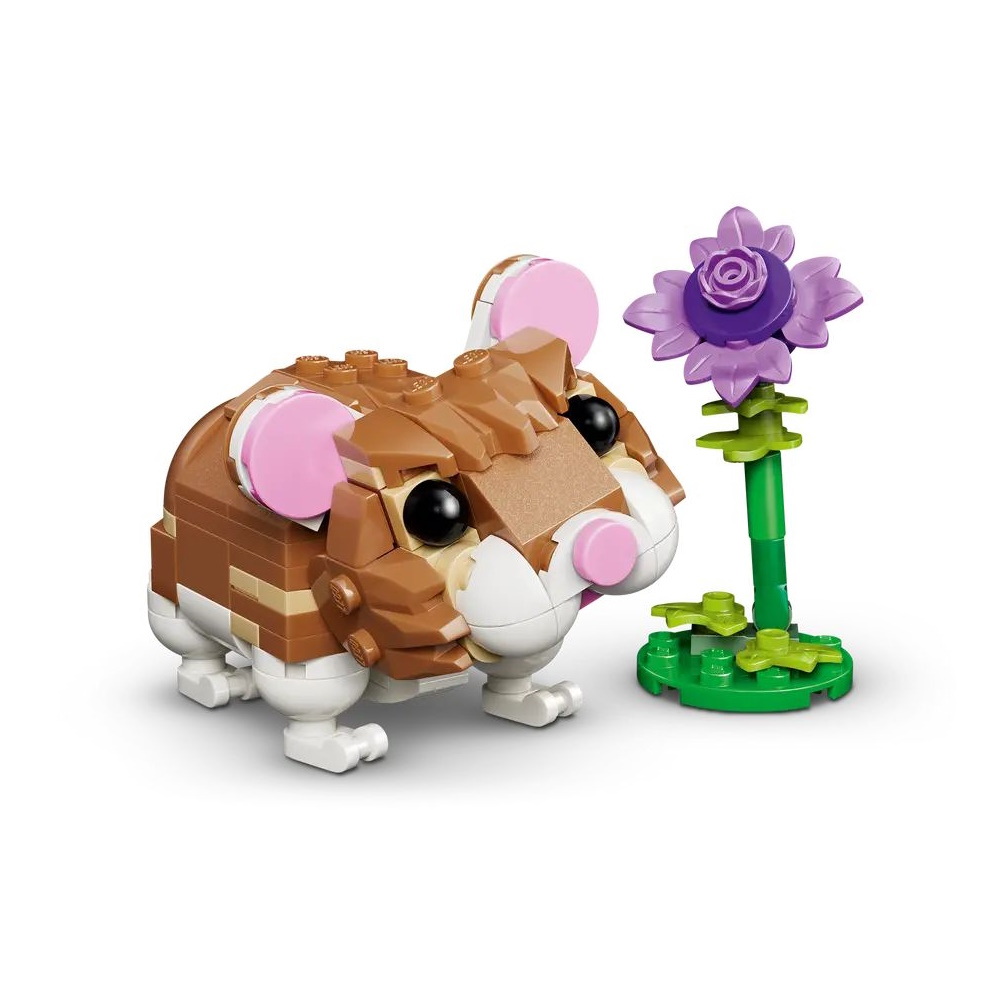 Конструктор LEGO Creator Милый хомячок с цветком 166 дет. - фото 5
