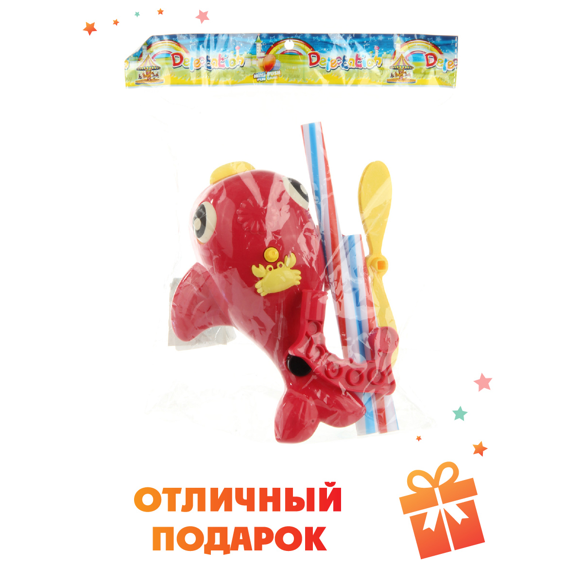 Игрушка Veld Co каталка Кит - фото 5