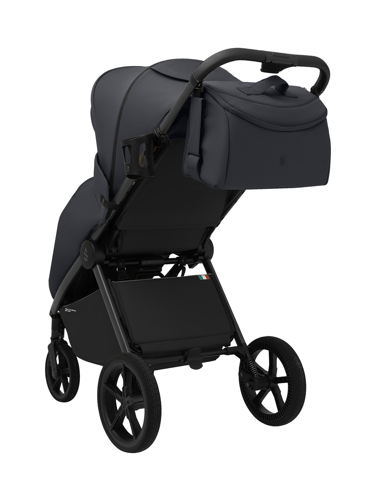 Коляска прогулочная Sweet Baby Elegante D Dark Grey серый - фото 19