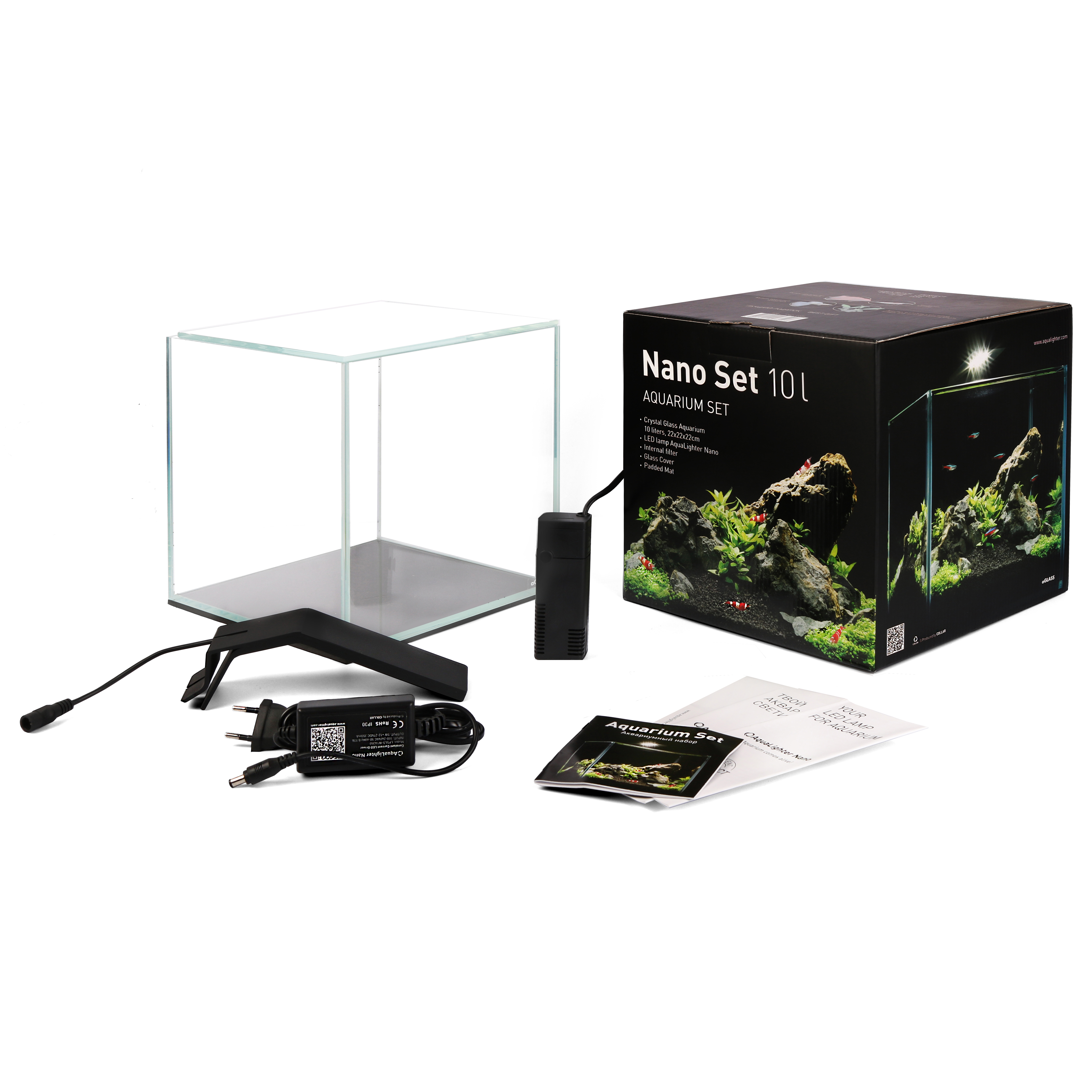 Набор аквариумный AquaLighter Nano Soft 10л - фото 3