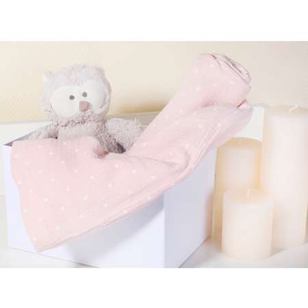 Плед BabyEdel Звезды Розовый 23135