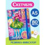 Блокнот Проф-Пресс Скетчбук А5. Аниме. Токийский вечер