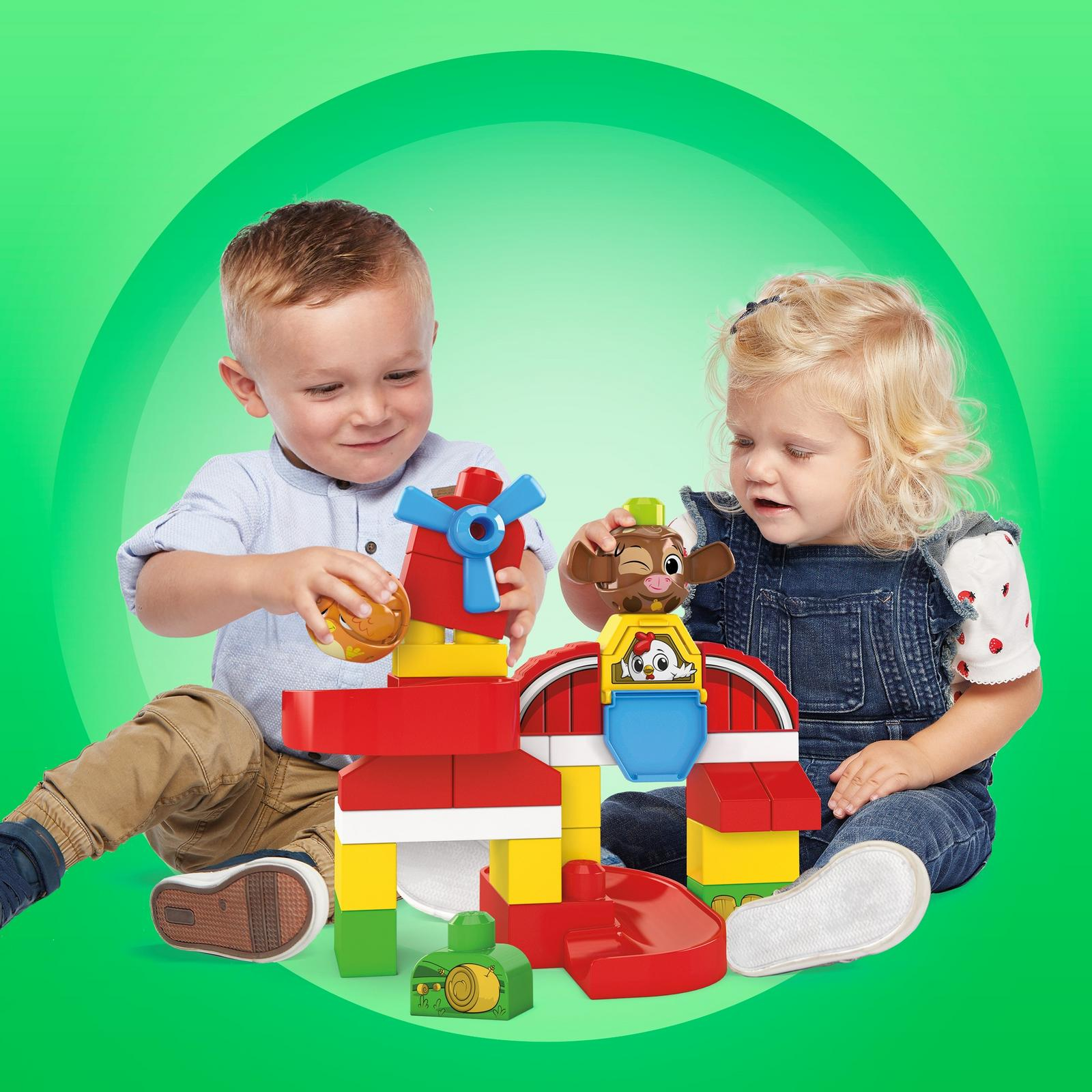 Конструктор Mega Bloks Прятки на ферме блочный - фото 12