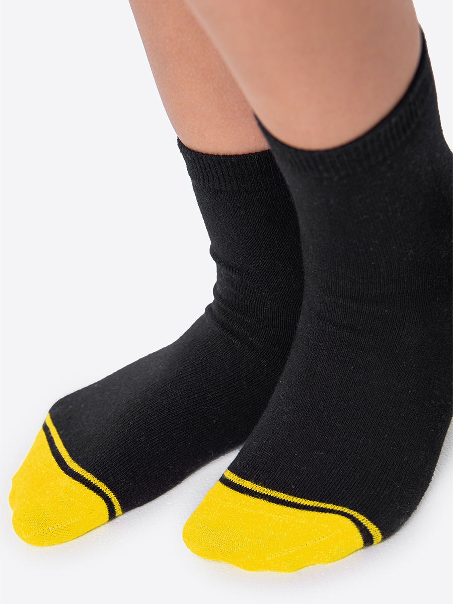 Носки 3 пары HappyFox HFGM6512черный - фото 5