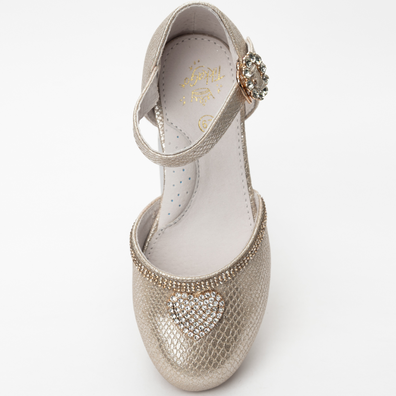 Туфли TikkaGo 4A08_7126_gold - фото 5