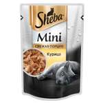 Корм влажный для кошек Sheba Mini 50г с курицей пауч