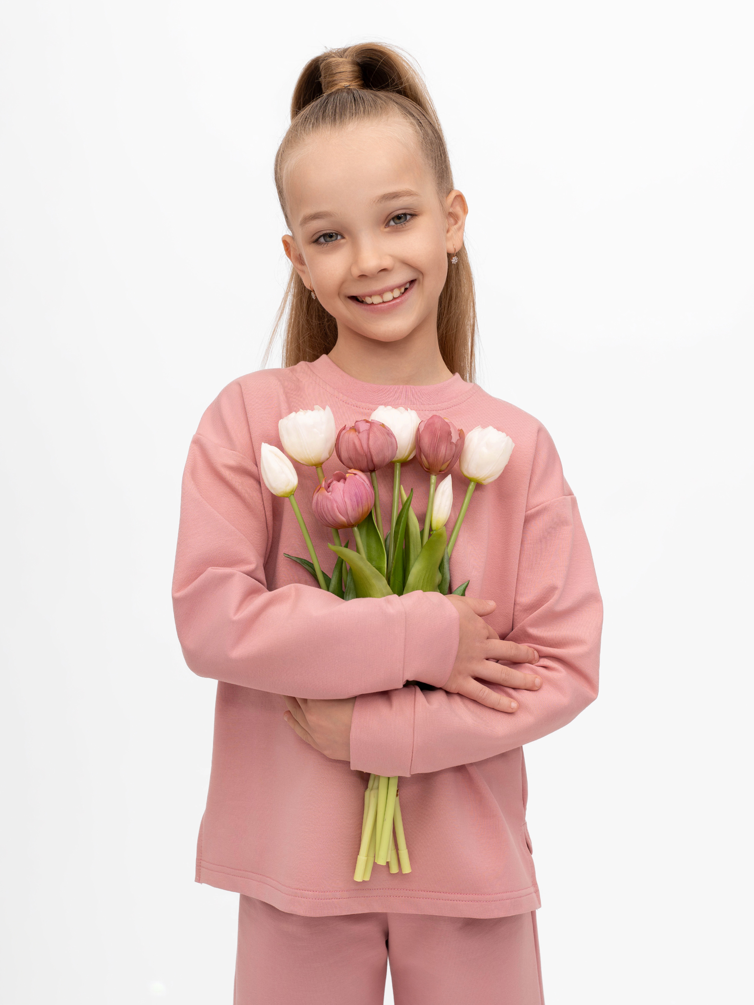 Костюм Утенок 7065 пыльная роза - фото 29