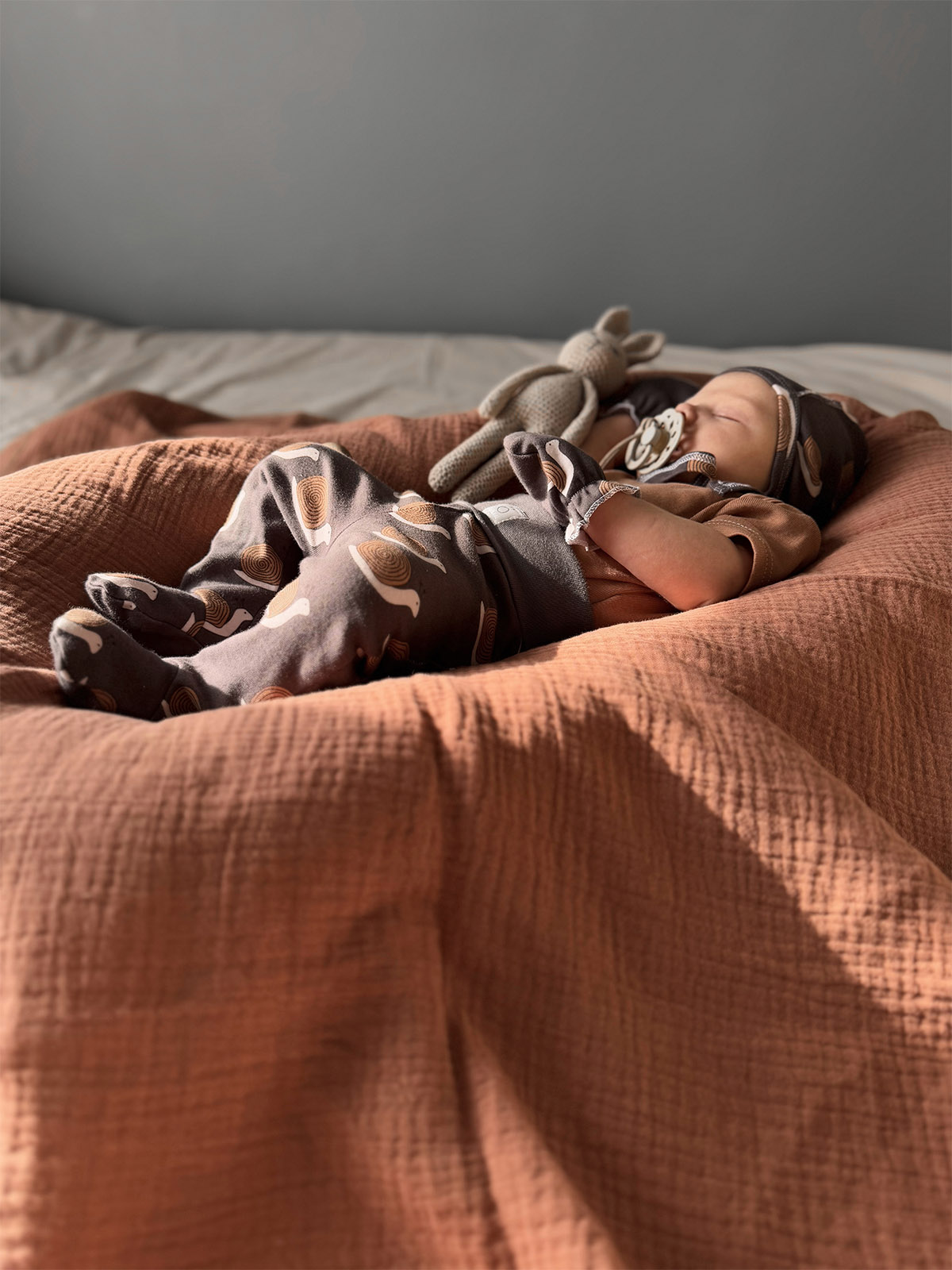 Пелёнка Mjolk Toffee муслин 100х100 см - фото 2