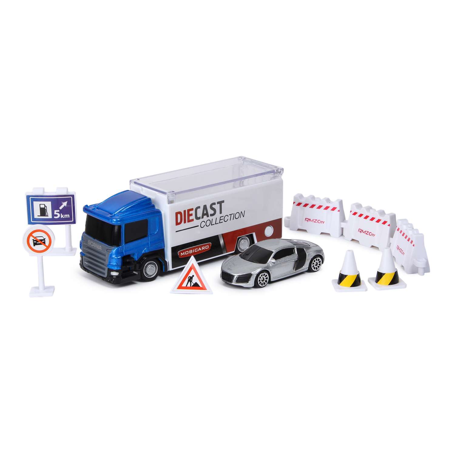 Автовоз Mobicaro Scania R8 1:64 144302S(A) - фото 1