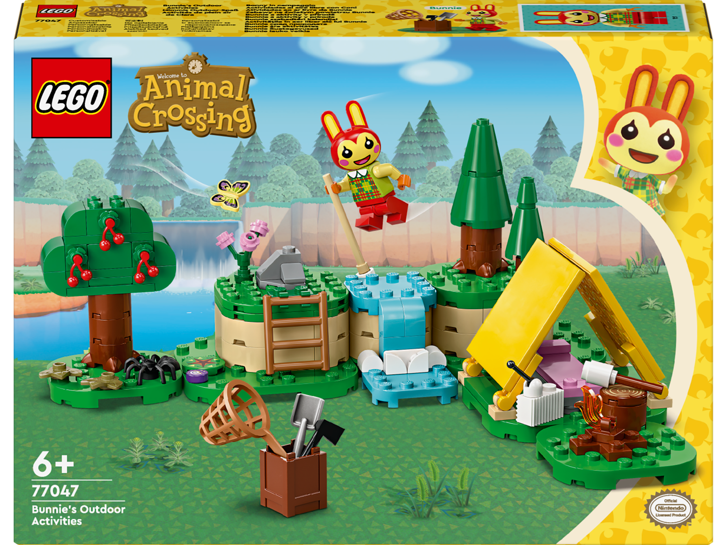 Конструктор LEGO Animal Crossing Bunnies Outdoor Activities - фото 3