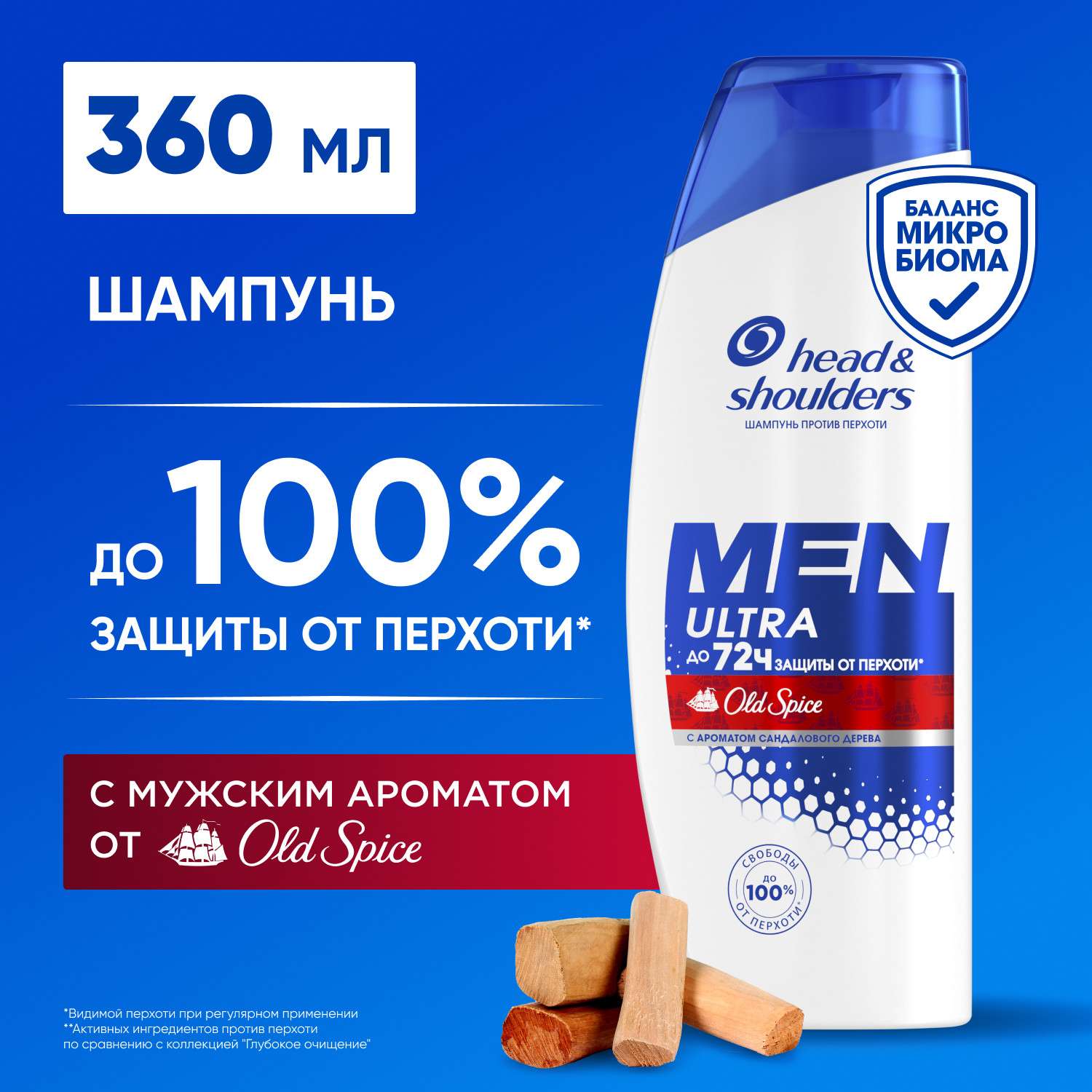 Шампунь Head and Shoulders против перхоти 360 мл - фото 1