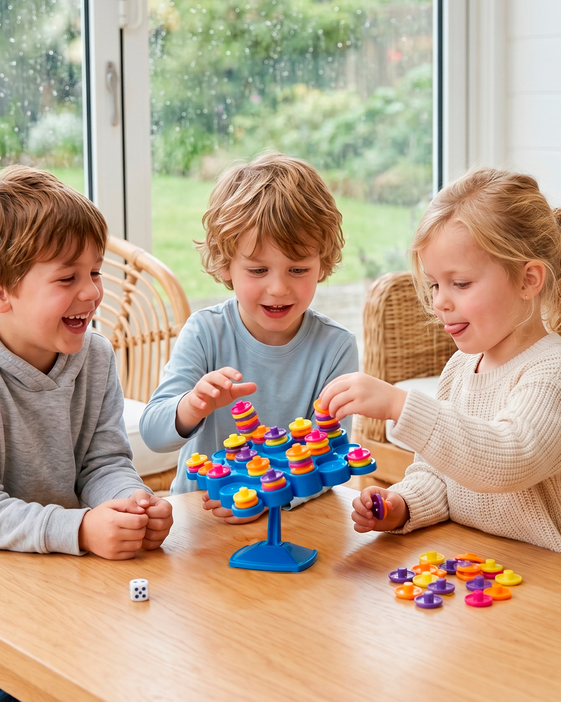 Настольная игра 1TOY Дженга Балансир башня - фото 8