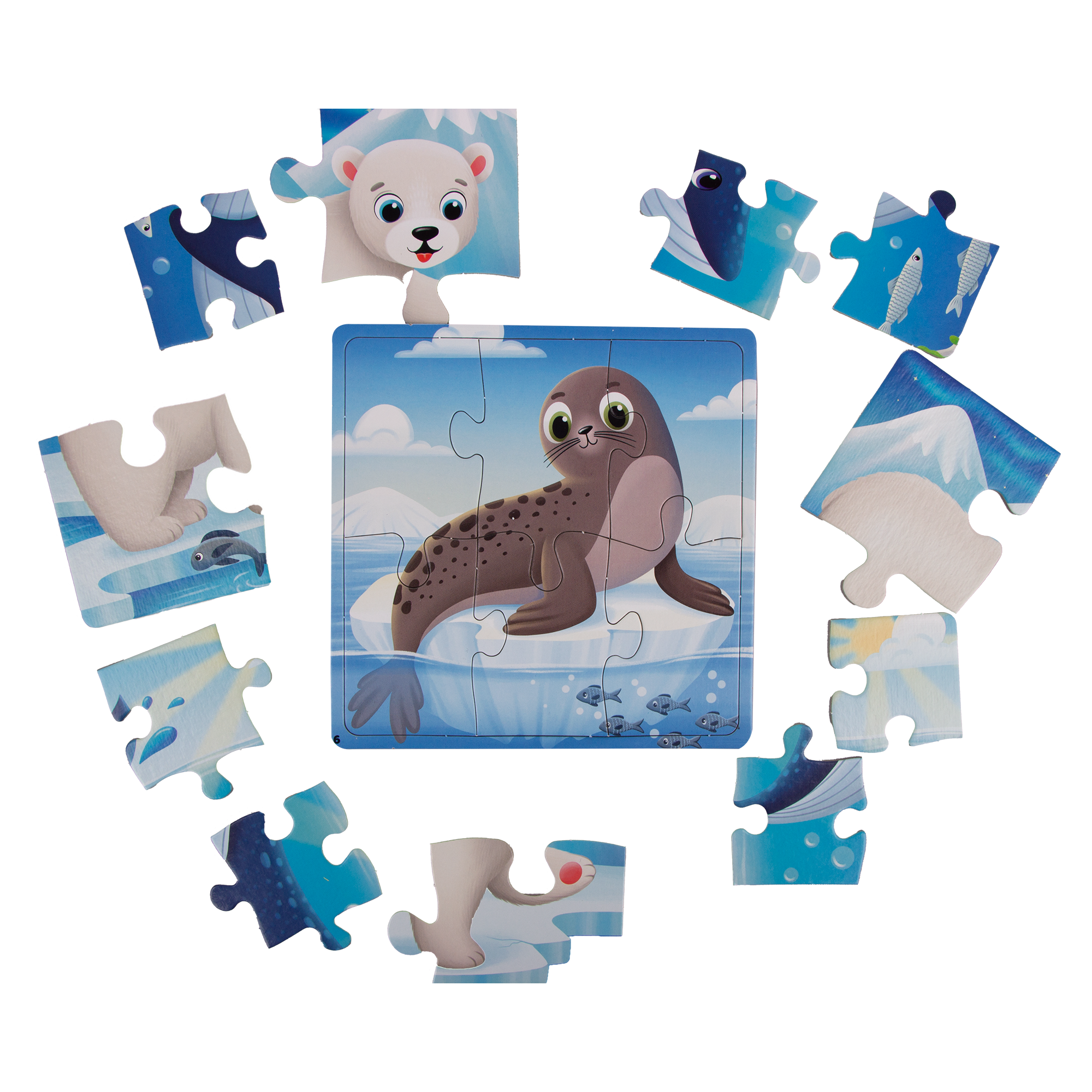 Игрушка KiddieArt пазл - фото 4